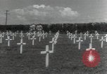 Image of Temporary US Military Cemetery Pacific Theater, 1945, second 11 stock footage video 65675075070