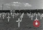 Image of Temporary US Military Cemetery Pacific Theater, 1945, second 12 stock footage video 65675075070