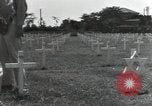 Image of Temporary US Military Cemetery Pacific Theater, 1945, second 20 stock footage video 65675075070