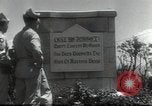 Image of Temporary US Military Cemetery Pacific Theater, 1945, second 21 stock footage video 65675075070