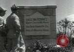 Image of Temporary US Military Cemetery Pacific Theater, 1945, second 24 stock footage video 65675075070