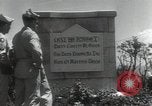 Image of Temporary US Military Cemetery Pacific Theater, 1945, second 25 stock footage video 65675075070