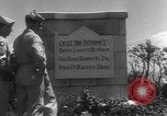Image of Temporary US Military Cemetery Pacific Theater, 1945, second 26 stock footage video 65675075070