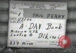 Image of atomic blast Bikini Atoll Marshall Islands, 1946, second 1 stock footage video 65675075073