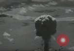 Image of atomic blast Bikini Atoll Marshall Islands, 1946, second 18 stock footage video 65675075073