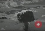 Image of atomic blast Bikini Atoll Marshall Islands, 1946, second 28 stock footage video 65675075073