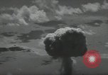 Image of atomic blast Bikini Atoll Marshall Islands, 1946, second 29 stock footage video 65675075073