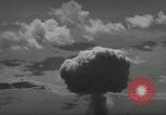 Image of atomic blast Bikini Atoll Marshall Islands, 1946, second 31 stock footage video 65675075073