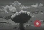 Image of atomic blast Bikini Atoll Marshall Islands, 1946, second 34 stock footage video 65675075073