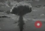 Image of atomic blast Bikini Atoll Marshall Islands, 1946, second 38 stock footage video 65675075073