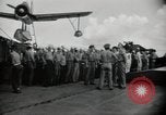 Image of navy personnel Bikini Atoll Marshall Islands, 1946, second 10 stock footage video 65675075074