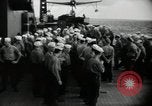 Image of navy personnel Bikini Atoll Marshall Islands, 1946, second 49 stock footage video 65675075074