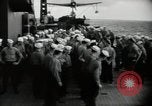 Image of navy personnel Bikini Atoll Marshall Islands, 1946, second 50 stock footage video 65675075074