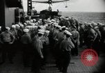 Image of navy personnel Bikini Atoll Marshall Islands, 1946, second 51 stock footage video 65675075074