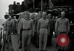 Image of navy personnel Bikini Atoll Marshall Islands, 1946, second 59 stock footage video 65675075074