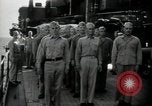 Image of navy personnel Bikini Atoll Marshall Islands, 1946, second 60 stock footage video 65675075074