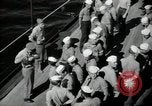 Image of US Navy sailors at atomic bomb test Bikini Atoll Marshall Islands, 1946, second 3 stock footage video 65675075075