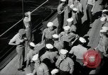 Image of US Navy sailors at atomic bomb test Bikini Atoll Marshall Islands, 1946, second 6 stock footage video 65675075075