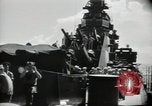 Image of US Navy sailors at atomic bomb test Bikini Atoll Marshall Islands, 1946, second 17 stock footage video 65675075075