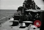 Image of US Navy sailors at atomic bomb test Bikini Atoll Marshall Islands, 1946, second 33 stock footage video 65675075075