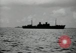 Image of target fleet Bikini Atoll Marshall Islands, 1946, second 23 stock footage video 65675075077