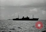 Image of target fleet Bikini Atoll Marshall Islands, 1946, second 25 stock footage video 65675075077
