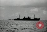 Image of target fleet Bikini Atoll Marshall Islands, 1946, second 26 stock footage video 65675075077