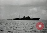 Image of target fleet Bikini Atoll Marshall Islands, 1946, second 27 stock footage video 65675075077