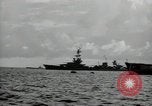 Image of target fleet Bikini Atoll Marshall Islands, 1946, second 28 stock footage video 65675075077