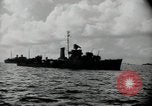 Image of target fleet Bikini Atoll Marshall Islands, 1946, second 50 stock footage video 65675075077