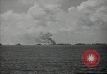 Image of target fleet Bikini Atoll Marshall Islands, 1946, second 3 stock footage video 65675075078