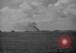 Image of target fleet Bikini Atoll Marshall Islands, 1946, second 4 stock footage video 65675075078