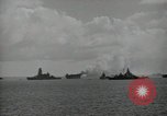 Image of target fleet Bikini Atoll Marshall Islands, 1946, second 32 stock footage video 65675075078