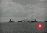 Image of target fleet Bikini Atoll Marshall Islands, 1946, second 34 stock footage video 65675075078