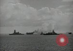 Image of target fleet Bikini Atoll Marshall Islands, 1946, second 37 stock footage video 65675075078