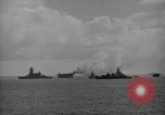 Image of target fleet Bikini Atoll Marshall Islands, 1946, second 38 stock footage video 65675075078