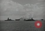 Image of target fleet Bikini Atoll Marshall Islands, 1946, second 39 stock footage video 65675075078
