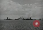Image of target fleet Bikini Atoll Marshall Islands, 1946, second 40 stock footage video 65675075078