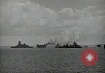 Image of target fleet Bikini Atoll Marshall Islands, 1946, second 41 stock footage video 65675075078