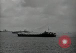 Image of target fleet Bikini Atoll Marshall Islands, 1946, second 49 stock footage video 65675075078