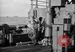 Image of sailors Bikini Atoll Marshall Islands, 1946, second 54 stock footage video 65675075079