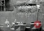 Image of sailors Bikini Atoll Marshall Islands, 1946, second 17 stock footage video 65675075080
