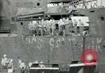 Image of sailors Bikini Atoll Marshall Islands, 1946, second 20 stock footage video 65675075080