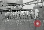 Image of sailors Bikini Atoll Marshall Islands, 1946, second 25 stock footage video 65675075080