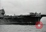 Image of USS Saratoga CV-3 Bikini Atoll Marshall Islands, 1946, second 19 stock footage video 65675075081