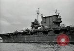 Image of USS Saratoga CV-3 Bikini Atoll Marshall Islands, 1946, second 28 stock footage video 65675075081