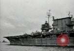 Image of USS Saratoga CV-3 Bikini Atoll Marshall Islands, 1946, second 34 stock footage video 65675075081