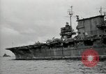 Image of USS Saratoga CV-3 Bikini Atoll Marshall Islands, 1946, second 36 stock footage video 65675075081