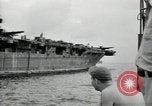 Image of USS Saratoga CV-3 Bikini Atoll Marshall Islands, 1946, second 39 stock footage video 65675075081