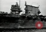 Image of USS Saratoga CV-3 Bikini Atoll Marshall Islands, 1946, second 50 stock footage video 65675075081